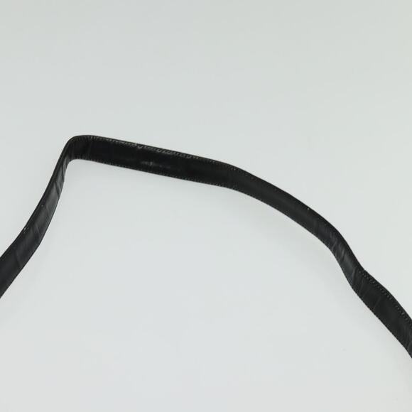 DIOR Shoulder Bag Leather Black Gold - Picture 8 of 12